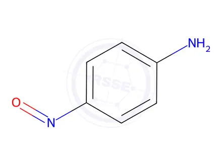 Chemical structure of 4-nitrosoaniline