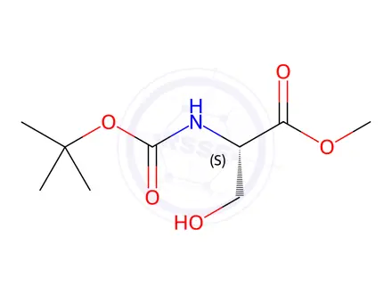 Chemical structure of Serine Impurity 8