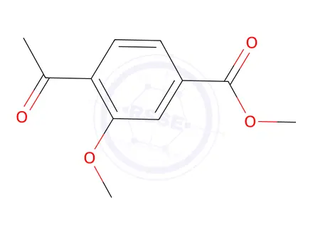 Chemical structure of Methyl 4-acetyl-3-methoxybenzoate