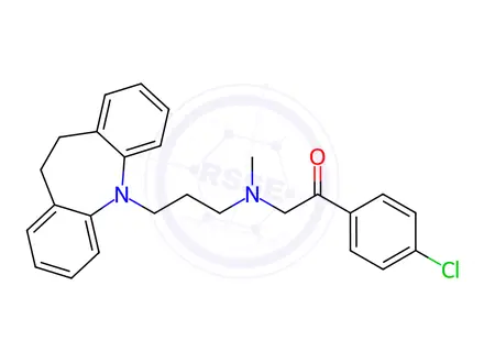 Chemical structure of Lofepramine