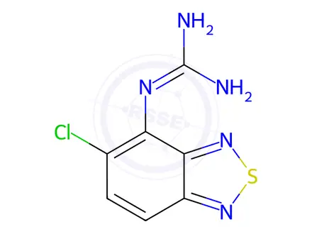 Chemical structure of Tizanidine Metabolite