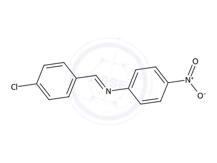 Chemical structure of 1-(4-Chlorophenyl)-N-(4-nitrophenyl)methanimine