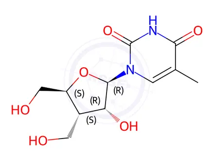 Chemical structure of Telbivudine Impurity 88