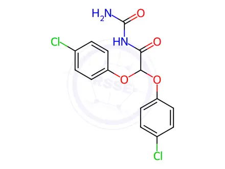 Chemical structure of Urefibrate