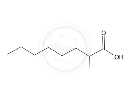 Chemical structure of 2-fluorooctanoic acid