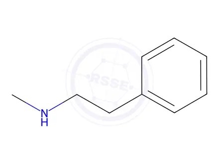 Chemical structure of N-Methyl-2-phenylethylamine