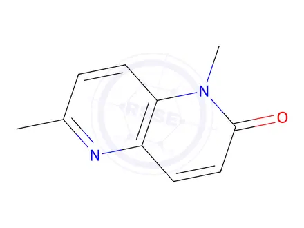 Chemical structure of 1,6-dimethyl-1,2-dihydro-1,5-naphthyridin-2-one