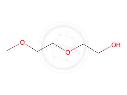 Chemical structure of Diethylene Glycol Monomethyl Ether(stabilized with 12ppm BHT)