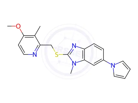 Chemical structure of Ilaprazole Impurity 307