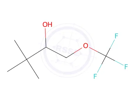 Chemical structure of 3,3-Dimethyl-1-(trifluoromethoxy)butan-2-ol