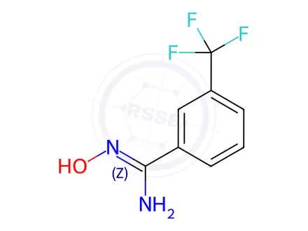 Chemical structure of (Z)-N'-Hydroxy-3-(trifluoromethyl)benzimidamide