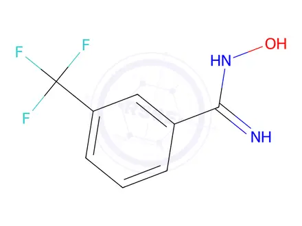 Chemical structure of (Z)-N'-Hydroxy-3-(trifluoromethyl)benzimidamide