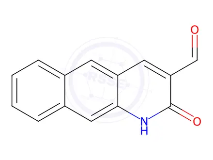 Chemical structure of 2-Oxo-1,2-dihydrobenzo[g]quinoline-3-carbaldehyde