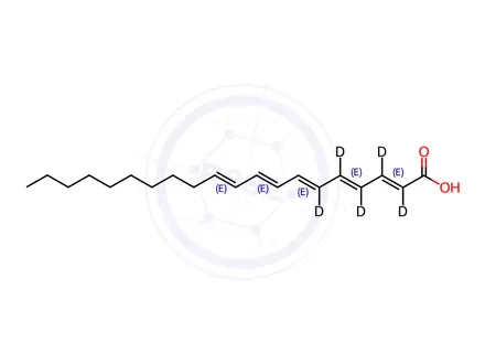 Chemical structure of Eicosapentaenoic Acid-d5