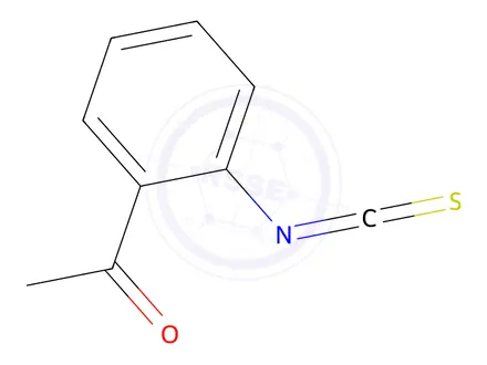 Chemical structure of Ethanone, 1-(2-isothiocyanatophenyl)-(9CI)