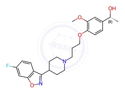 Chemical structure of Milsaperidone R Isomer