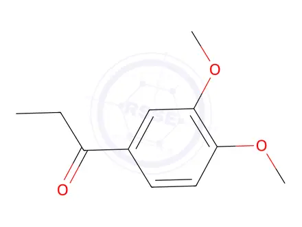 Chemical structure of 3,4-Dimethoxypropiophenone