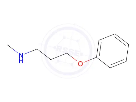 Chemical structure of N-Methyl-3-phenoxy-1-propanamine