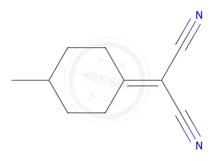 Chemical structure of 2-(4-Methylcyclohexylidene)propanedinitrile