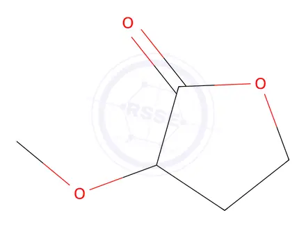 Chemical structure of 3-methoxydihydrofuran-2(3H)-one