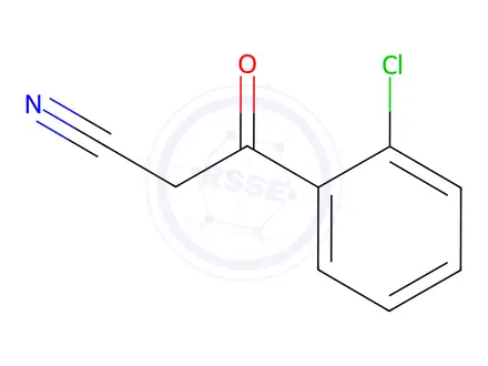 Chemical structure of 2-chlorobenzoylacetonitrile