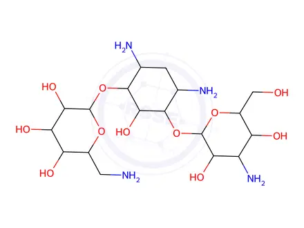 Chemical structure of KanamycinDISCONTINUED, UNDEFINED STRUCTURE, offer alternates K137523 or K137495