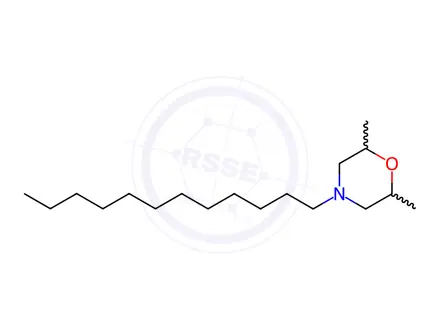 Chemical structure of 4-Dodecyl-2,6-dimethylmorpholine