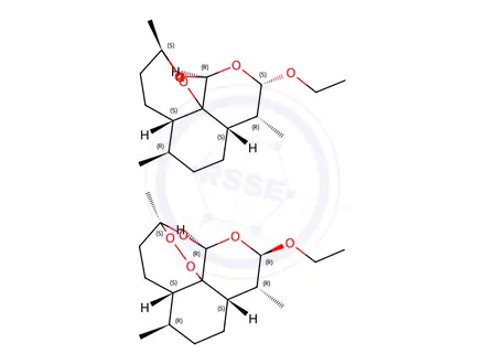 Chemical structure of Alpha-Beta Arteether