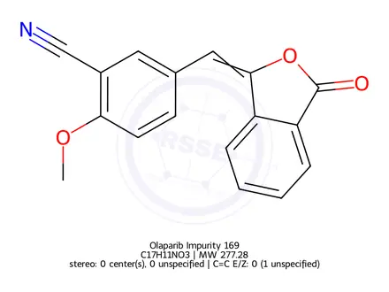Chemical structure of Olaparib Impurity 215