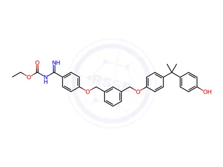 Chemical structure of Amelubant