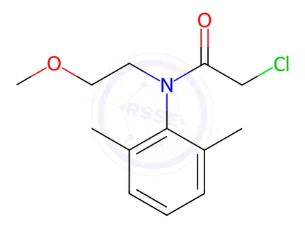 Chemical structure of Dimethachlor