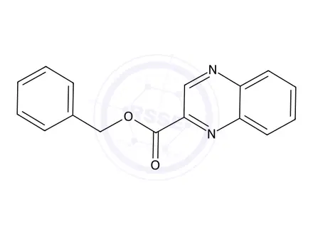 Chemical structure of Benzyl quinoxaline-2-carboxylate