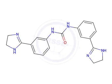 Chemical structure of Imidocarb