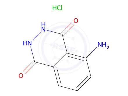Chemical structure of 3-Aminophthalhydrazide HCl