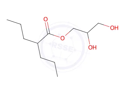 Chemical structure of Glyceryl Valproate Impurity 1