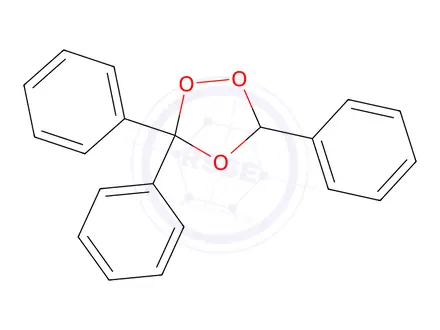 Chemical structure of 3,3,5-Triphenyl-1,2,4-trioxolane