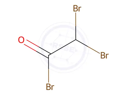 Chemical structure of 2,2-dibromoacetyl bromide