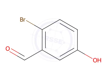 Chemical structure of 2-Bromo-5-hydroxybenzaldehyde