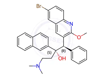 Chemical structure of 2-Naphthyl Impurity