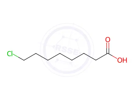 Chemical structure of 8-Chlorooctanoic Acid
