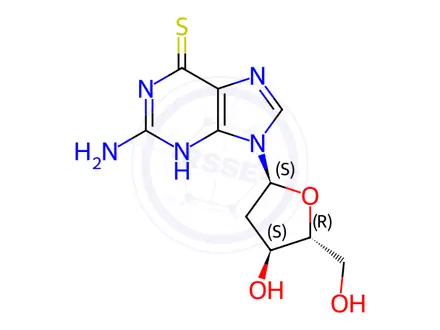 Chemical structure of Ateganosine Impurity 1