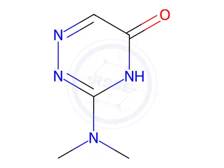 Chemical structure of 3-Dimethylamino-4H-[1,2,4]triazin-5-one
