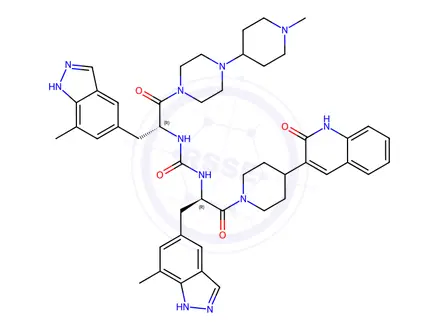 Chemical structure of Vazegepant impurity 39