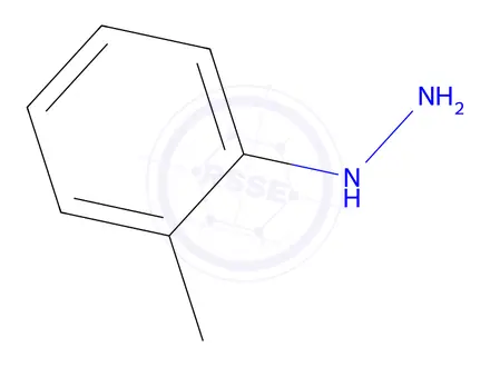 Chemical structure of (2-methylphenyl)hydrazine,HCl