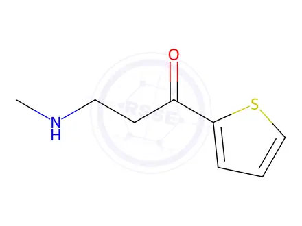 Chemical structure of 3-Methylamino-1-(thiophene-2-yl)propan-1-one