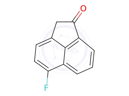 Chemical structure of 5-fluoroacenaphthen-1-one