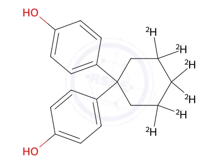 Chemical structure of Bisphenol Impurity 1