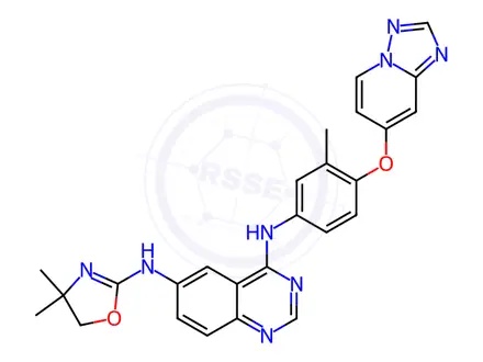 Chemical structure of Tucatinib