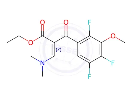 Chemical structure of Moxifloxacin Impurity 38