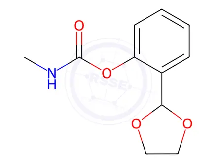 Chemical structure of Dioxacarb